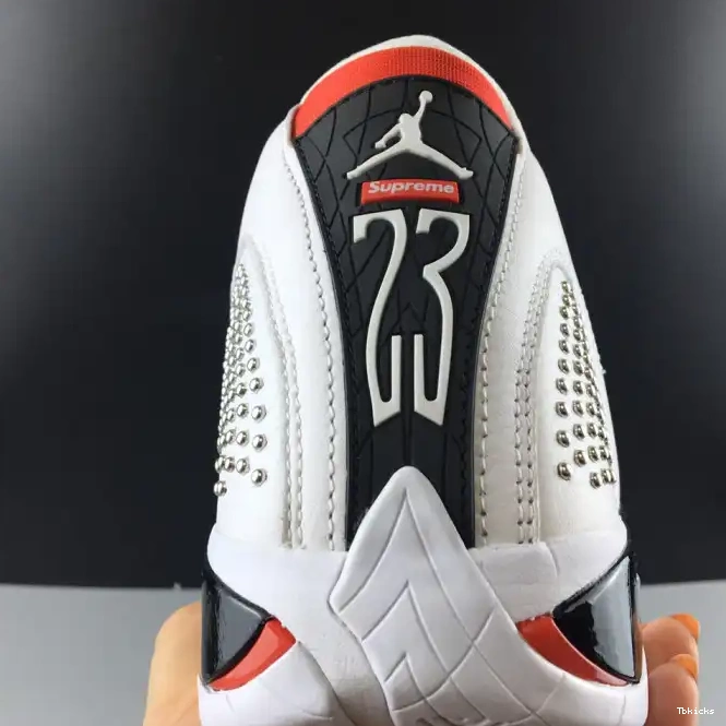 Reps TBK Air Jordan Retro BV7630-106 White 14 0604
